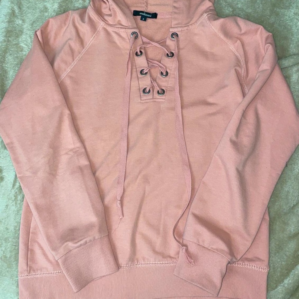 Ambiance pink hoodie